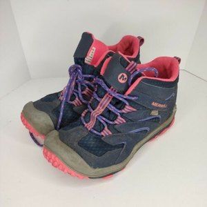 Merrell Girls 3M Purple Pink Select Dry Hikers M-Cham H2